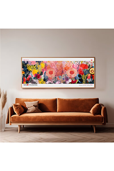 woodhomeworks Tek Parça Gerçek Ahşap Yatay Panorama Çerçeveli Tablo yayai kucama