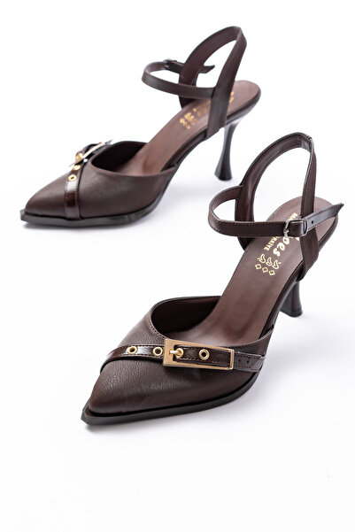 ACMZ SHOES Stiletto Buckle Detailed Shoes