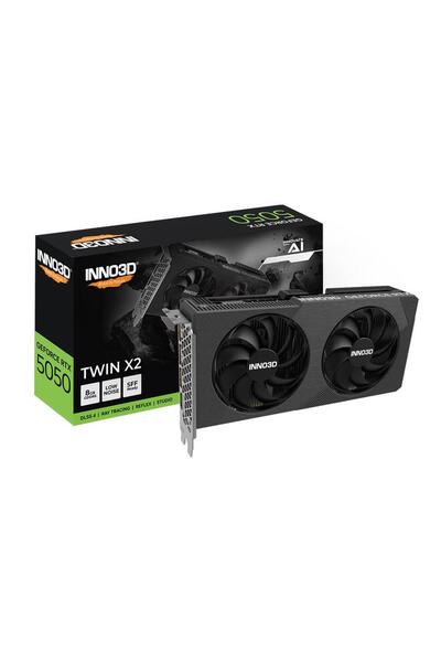 INNO3D RTX5050 8GB Twin X2 128Bit GDDR6 3xDP, HDMI