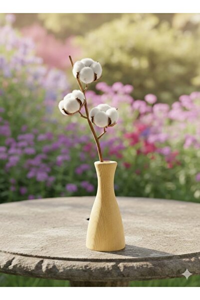 Woodya Luna model İskandinav tarzı dekoratif modern minimalist el yapımı ahşa...