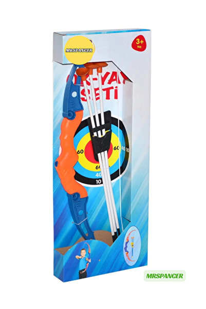 MRSPANCER 500887e - Ok ve Yay Yapışkanlı Eğlenceli Oyuncak Seti