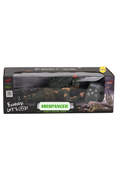 MRSPANCER 674080e - Eğlenceli Kumandalı Oyuncak Asker Pilli