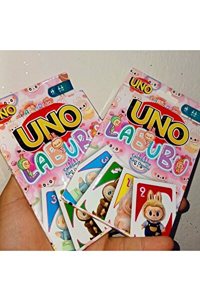 FAMEMUS ACCESSORY Uno Labubu kart büyük boy