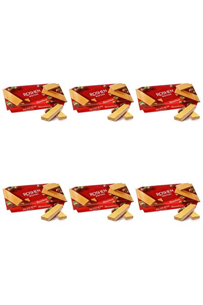 Roshen SET 6 BUCĂȚI - Napolitane cu alune, napolitane stratificate cu umplutu...