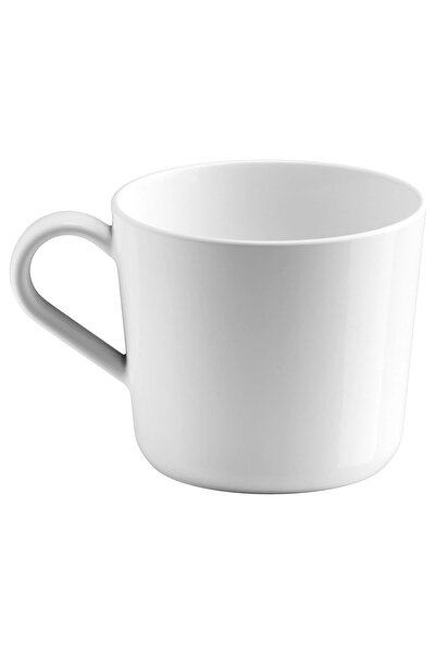 IKEA QUİCK 4 Adet Beyaz Fincan Hacim 360 ml 4'lü Set Çay Kahve Fincanı Yüksek...