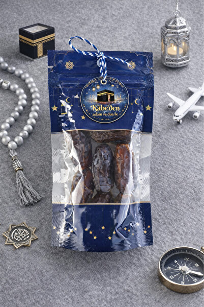 İnci Fix SET(Doypack+İp+Kabe Kartı) Hurma Lokum Şeker Hediye Paketi İkramlık ...