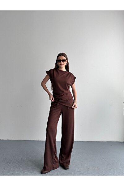 LUNES Padded Modal Fabric Top and Bottom Set