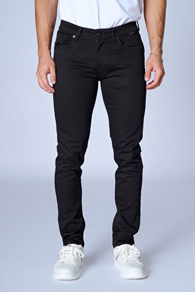 Twister Jeans Gabon 726-07 B Men's Black Slim Fit Skinny Leg Lycra Jeans