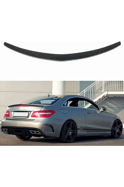 X POWER TUNİNG mercedes w207 e coupe uyumlu plastik boyasız spoiler