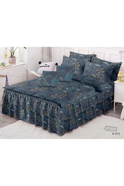 ANATOLIATEKSTILE Lenjerie de Pat Finet, 6 Piese| Set Complet Dormitor | Cearc...