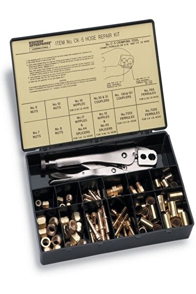 WESTERN ENTERPRISES Western Hose Repair Kit - 3/16" and 1/4" Hose CK-5
