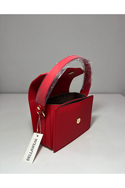 Resmiro حقيبة كتف نسائية حمراء BW7007KRZ