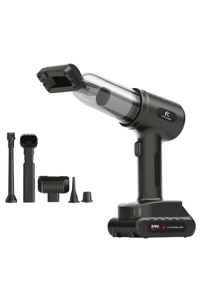 Universal Tornix Kablosuz Araç İçi Süpürge – HEPA Filtreli, Hafif ve Taşınabi...