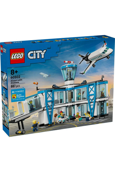 Lego City Αεροδρόμιο με σετ αεροπλάνου 60502