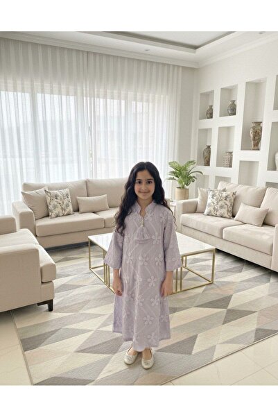 alqarat Najd Flower Midi Jalabiya