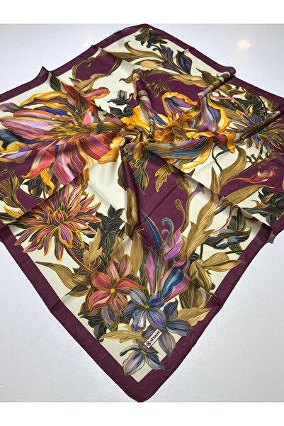 Siyane Κασκόλ MÜRDÜM με σχέδιο λουλουδιών κάκτου