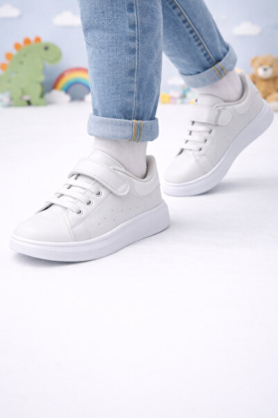 Babetty Günlük Cırtlı Lastik Bağcıklı Spor Ayakkabı Erkek Spor Ayakkabı Sneaker Suni Deri