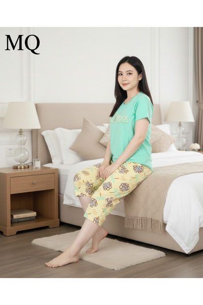 MQ Turkish pajama set (set) Bermuda