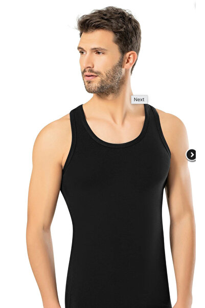 Erdem Men'S, 92% Cotton, 8% Elastane, 3-Pack Sports Athlete Undershirts