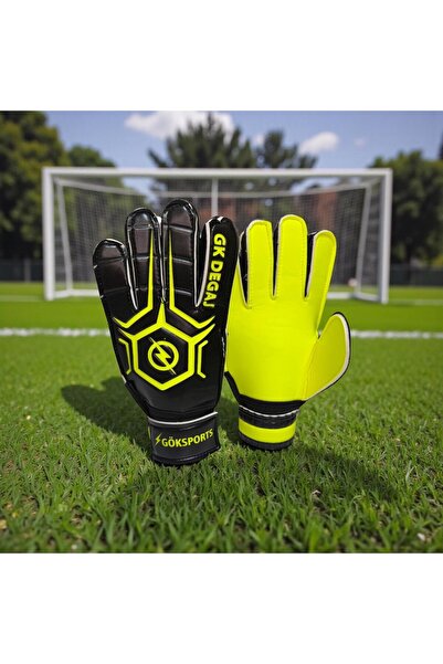 GK DEGAJ Palm Colorful Adult Goalkeeper Gloves with Wrist Bandage Goalkeeper ...