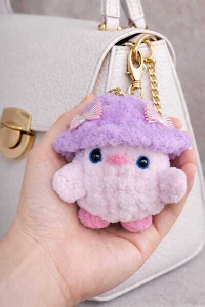 Vudikey Şapkalı Büyük Civciv Anahtarlık, Canta Charmı