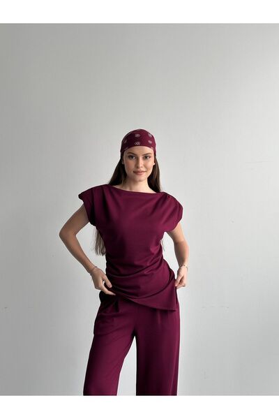 LUNES Padded Modal Fabric Top and Bottom Set