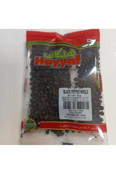Hayyaf BLACK PEPPER WHOLE 200g
