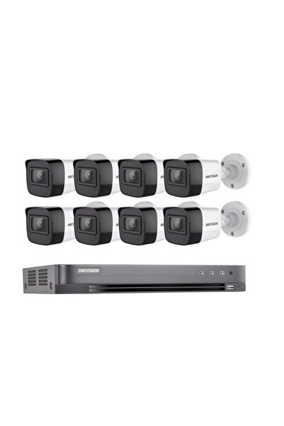 Hikvision Hikvision Professional 8-camera outdoor surveillance system with 2M...