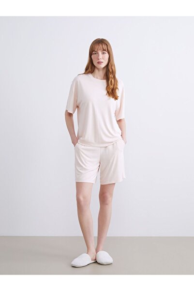 LC Waikiki Elastic Waist Women's Shorts Pajama Bottoms