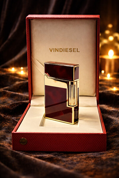 Vindiesel Lüks Benzinli Çakmak | Ağır Metal Kalite, Şık Tasarım, Özel Hediye ...