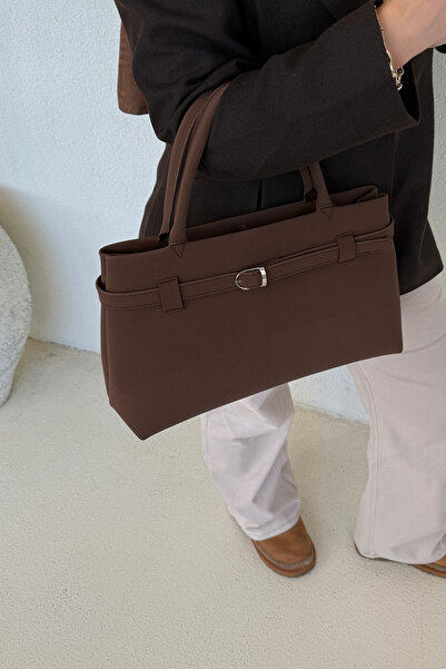 La La'Graccio Paris La'Graccio Paris Women's Mussel Suede Shoulder Bag