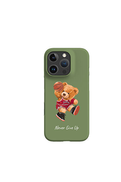 KaffCase حافظة إطلاق مطبوعة بتصميم دب تيدي لا ينقطع عناده في مهامه، متوافقة م...