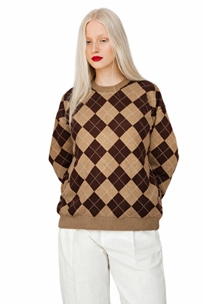 PIOVE Baklava Patterned Knitwear Sweater – Noble