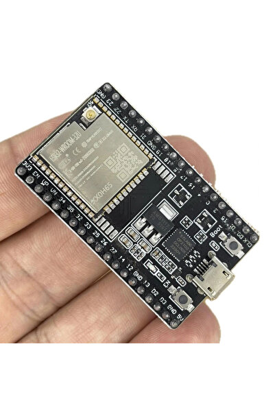 Voltaj ESP32-WROOM-32U Wifi Bluetooth Geliştirme Kartı 38 Pin