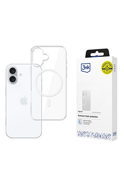 3MK Husă MagCase pentru iPhone 17, transparentă