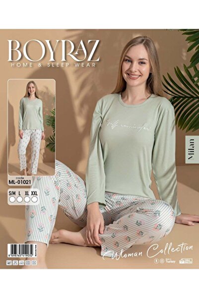 BEYAZTOPTAN Quality Milan Fabric Women's Pajama Set