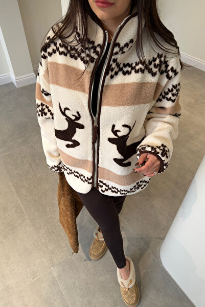 MAGARDE Premium Zippered Fleece - Brown