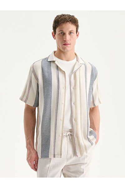 LC Waikiki Regular Fit Striped Men's Shirt