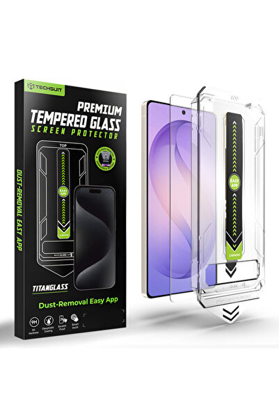 Techsuit Προστατευτικό οθόνης Samsung Galaxy S26 Ultra, ξεκλείδωμα με δακτυλι...