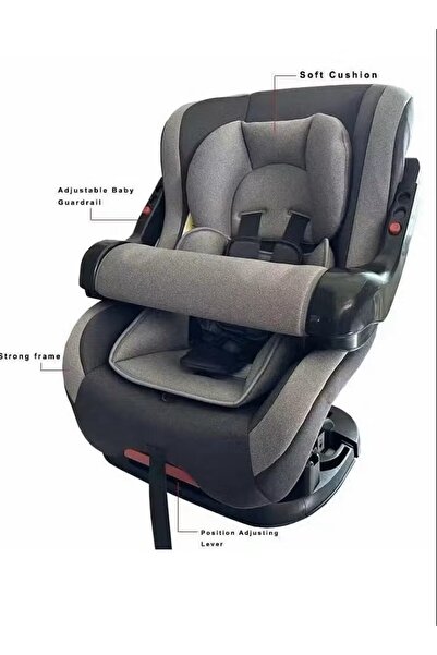 Genaric مقعد سيارة قابل للتحويل للأطفال من عمر 0 ​​إلى 4 سنوات مزود بمقبض أما...