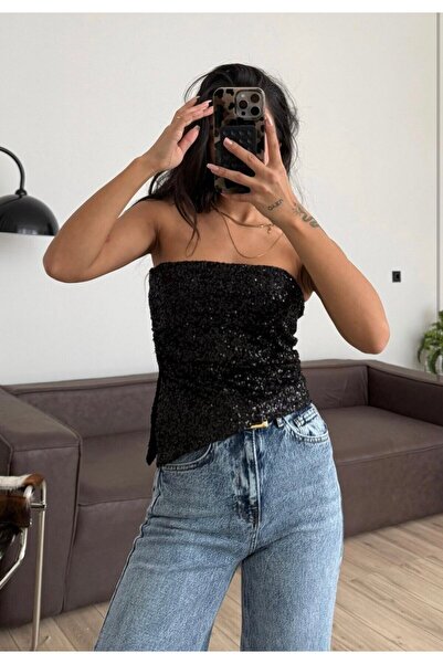 Miss Neşem Payetli büstiyer
