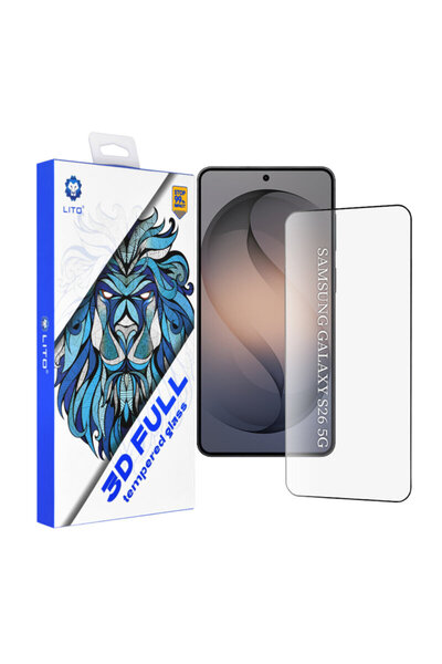 Lito Sticlă completă 3D pentru Samsung Galaxy S26, neagră