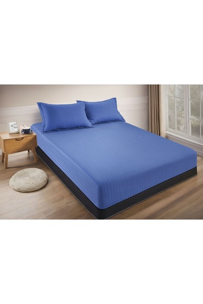 Casa Pucioasa Bed cover with elastic + 2 pillowcases, 180x200 cm, cotton dama...