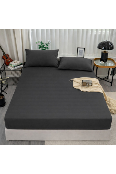 NazeninHome Double Bed Sheet Set Ranforce 100% Cotton |   Non-Elastic Flat Sh...