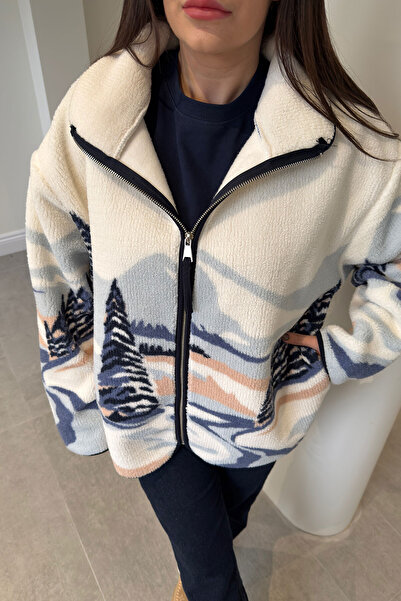 MAGARDE Premium Zippered Fleece - Blue