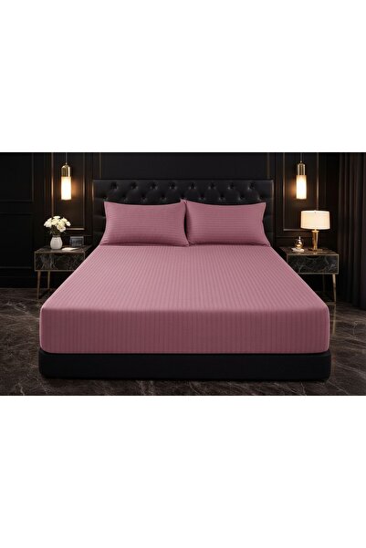 Casa Pucioasa Bed cover with elastic + 2 pillowcases, 180x200 cm, cotton dama...