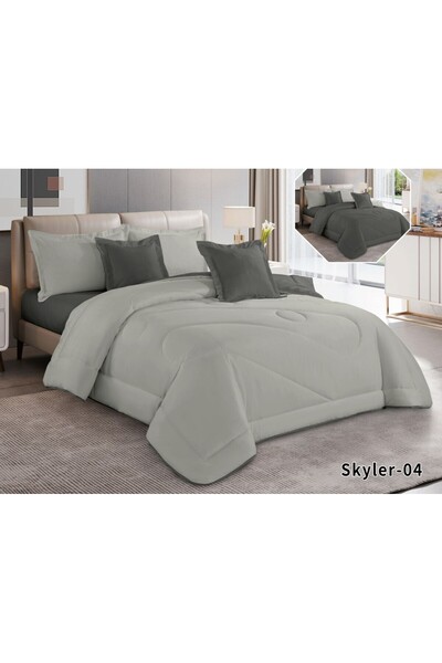 alzawia Single bedspread set with a new summer design, 4 pieces