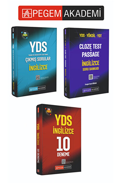 Pegem Akademi Yayıncılık PEGEM AKADEMİ YDS YÖKDİL YDT Cloze Test & Passage İn...