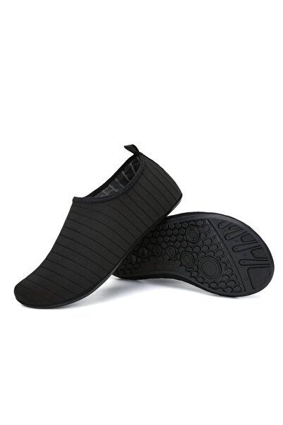 RMY SHOES SİYAH DENİZ AYAKKABISI