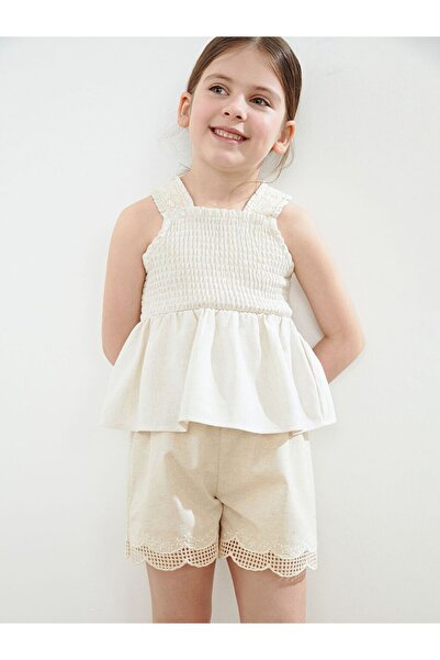 LC Waikiki بلوزة LCW Kids Basic Strap للفتيات